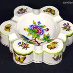 HERENDI VIKTÓRIA MINTÁS NAGYMÉRETŰ PORCELÁN HAMUZÓ ! fotó