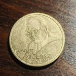Lengyelország 2 Zloty 2011 emlékérme 100. Évforduló - Czes&lstrok;aw Mi&lstrok;osz születése fotó