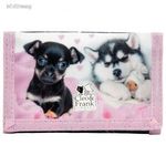 Cleo and Frank pénztárca, 12x8cm, CF38, kutyás, Life is better with a dog fotó