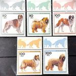 1996 NÉMET, DEUTSCHE BUNDESPOST, KUTYA, NÉMET KUTYÁK, ÁLLAT, KOMPLETT BÉLYEG SOR** fotó