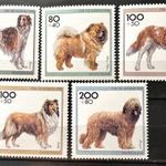 1996 NÉMET, DEUTSCHE BUNDESPOST, KUTYA, NÉMET KUTYÁK, ÁLLAT, KOMPLETT BÉLYEG SOR** fotó