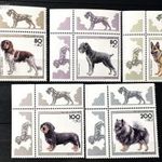 1995 NÉMET KUTYA FAJTÁK, ÁLLAT, BUNDESPOST, BUNDSREPUBLIK NÉMET BÉLYEG SOR** 8 EURO fotó