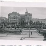Nagyvárad visszatér, korabeli eredeti felvétel, Országzászló avatás? 1940- fotó
