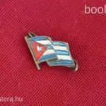Kubai zászló jelvény kitűző 1979 VIT Havana fotó
