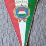 RETRO ZÁSZLÓ/ MAGYAR RÁDIÓAMATŐR SZÖVETSÉG (Kádár címeres) fotó