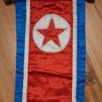 Észak-Korea kommunista asztali zászló fotó
