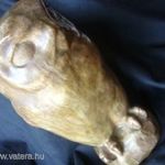 ART DECO NAGY porcelán BAGOLY szobor JELZETT GYŰJTEMÉNYBŐL RENDKÍVÜLI RITKA DIZÁJN fotó