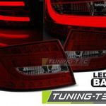 AUDI A6 C6 SEDAN 04.04-08 Piros-Füst LEDes Hátsó lámpa 7pin fotó
