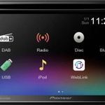 Pioneer AVH-A240DAB Dupla DIN moniceiver Kormány távirányító csatlakozó, Hátrameneti kamera csatl... fotó