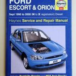 Ford Escort és Orion dízel javítási könyv (1990-2000) Haynes fotó