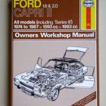 Ford Capri II, III és Mercury Capri III javítási könyv (1974-1987) Haynes fotó