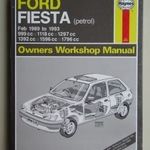 Ford Fiesta javítási könyv (1989-1993) Haynes fotó
