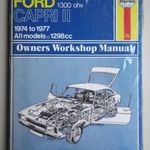 Ford Capri II 1300 OHV javítási könyv (1974-1977) Haynes fotó