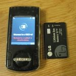 LG KF310 Kicsúsztathatós Retro Mobiltelefon +plusz akkuval Vintage mobil eladó fotó