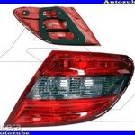 MERCEDES C W204 2007.01-2011.03 Hátsó lámpa jobb 4 ajtós piros/füst (foglalat nélk... fotó