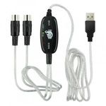 USB MIDI kábel USB MIDI adapter fotó