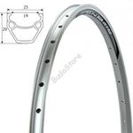 Felni SNM 26" DW 36H ezüst 15102 fotó