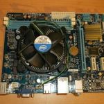 Gigabyte GA-61M-S1 alaplap + Intel I3 3230 + hűtés fotó