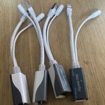 Mikrotik RBGPOE injektor Gigabit POE adapter 18-57V PIN 4, 5 - 7, 8 4 darab egyben nem használt 1Ft fotó