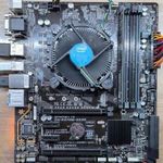 Gigabyte GA-H270M-DS3H Rev. 1.0 LGA1151 Alaplap+Hátlap + Intel Pentium G4400 fotó