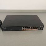Vimin 16-Port Gigabit Ethernet Switch 2x Uplink fotó
