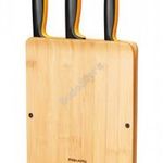 Fiskars FF Késblokk bambusz 3 késes - 1057553 fotó