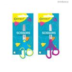 Olló 13cm, iskolai gumírozott fogóval, felakasztható csomagolásban Connect, fotó