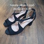 Fekete női alkalmi cipő 39-es fotó
