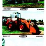 Kártyanaptár 1973 Dutra Traktor - Vöröscsillag Traktorgyár fotó