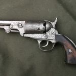 Ritka belga Colt 1851 sherif rövidcsövű 36 kaliberű eredeti pisztoly revolver fotó