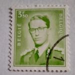 1958 Baudouin király – Új értékek 3, 50 fr - Belga frank fotó