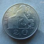 EZÜST BELGA 20 FRANCS, 1951. 1 DB. 8 GR. BELGIE fotó