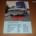 DODGE EREDETI PLAKÁT fotó