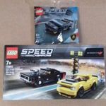 Új - BONTATLAN Speed Champions LEGO -k: 75893 DODGE & CHARGER + 30342 Lamborghini polybag fotó