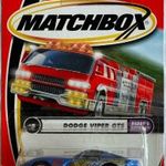Matchbox MB276 Dodge Viper GTS, #5-ös USA bliszterben, bontatlan, kiváló fotó