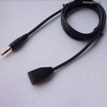 BMW E39 , E46 3, 5 mm-es audio AUX adapter kábel bemenet , Smartphone , MP3 , GPS fotó