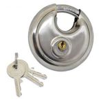 Kerek 90 mm-es lakat, 3 db kulccsal fotó