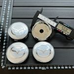Új Mazda 60mm 4db Alufelni Felni Kupak Közép Felniközép Kerékagy Felnikupak Embléma Porvédő Sapka fotó