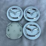 Új 4db Mazda 56mm Felni Alufelni Kupak Közép Felnikupak Felniközép Porvédő Embléma G22C37190A fotó