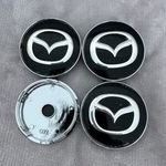 Új 4db Mazda 60mm Felni Alufelni Kupak Közép Felnikupak Felniközép Porvédő Embléma Jel fotó