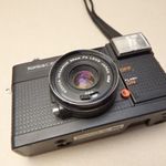 KONICA C 35 EFP FÉNYKÉPEZŐGÉP HEXANON 38 MM OBJEKTÍVVEL RETRO RÉGI FILMES fotó