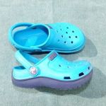 Eredeti CROCS kék fiú klumpa C10 EU 27/28 fotó