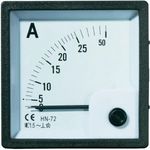 Analóg beépíthető lágyvasas táblaműszer, beépíthető árammérő műszer 25A Voltcraft AM 72x72 fotó