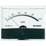 Beépíthető analóg lengőtekercses árammérő műszer 100mA/DC Voltcraft AM-86x65 fotó