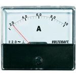 Analóg beépíthető lágyvasas táblaműszer, beépíthető árammérő műszer 10A Voltcraft AM 70x60 fotó