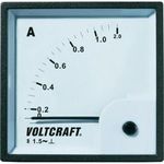 Analóg beépíthető lágyvasas táblaműszer, beépíthető árammérő műszer 1A Voltcraft AM 72x72 fotó