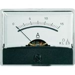 Beépíthető analóg lengőtekercses árammérő műszer 15A/DC Voltcraft AM-60x46 fotó