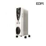 Olajradiátor (7 elem) EDM 07121 Fehér 1500 W fotó