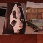 Ford Taunus RS és Cortina 3 db eredeti, prospektusa. Ötvenéves prospektus szett 821 fotó