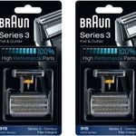 Braun S3-31S Borotvafej Combipack fotó